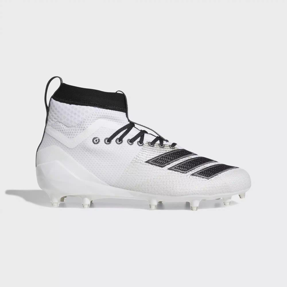 Adidas Adizero 8.0 SK Tacos de Futbol Blancos Para Hombre (MX-73949)